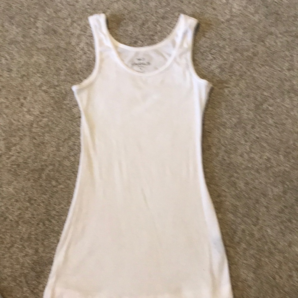 White tank top